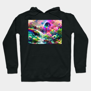 Color Globs | Rainbow Pond Hoodie